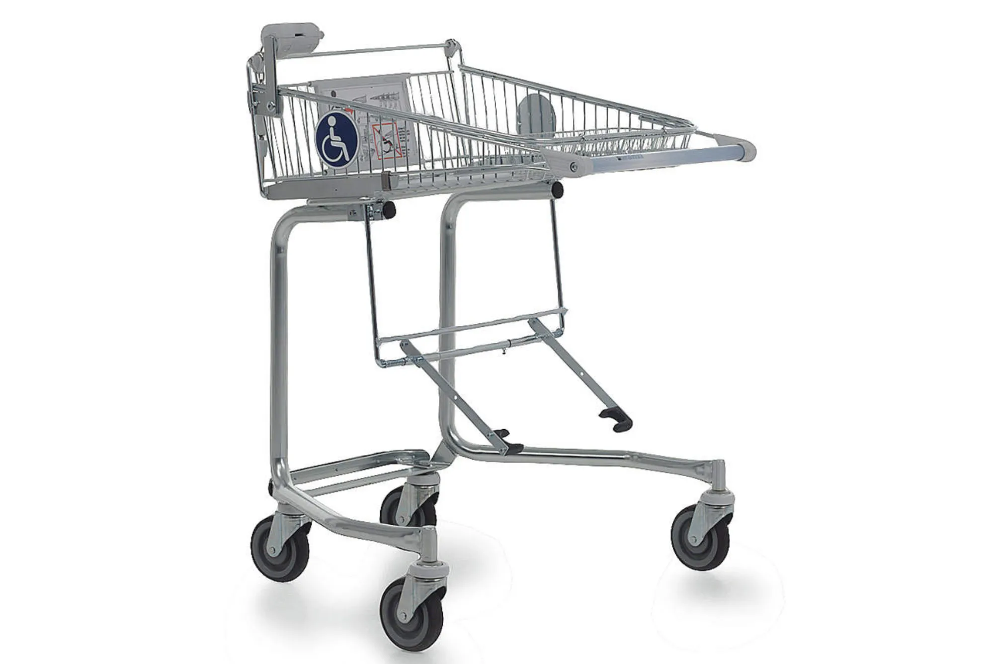 Disabled Supermarket Trolley