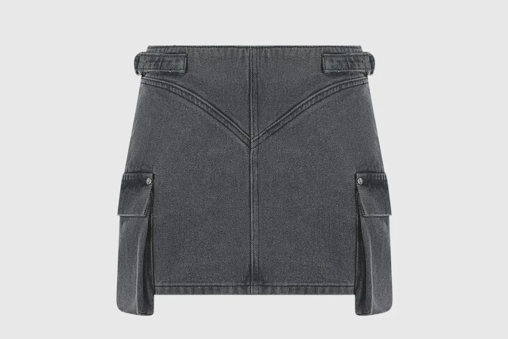 cargo mini skirt