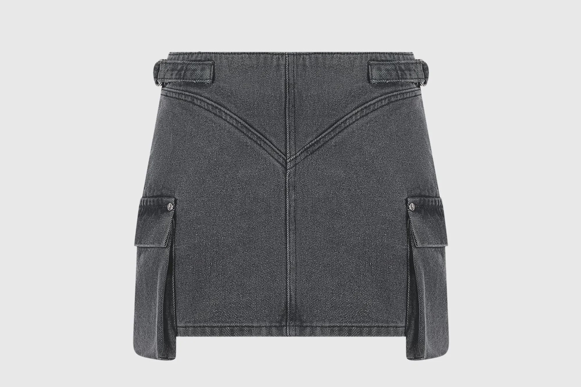 cargo mini skirt