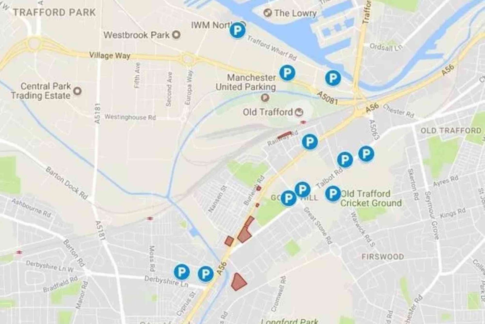 UK Manchester Trafford Centre Map and Highlights