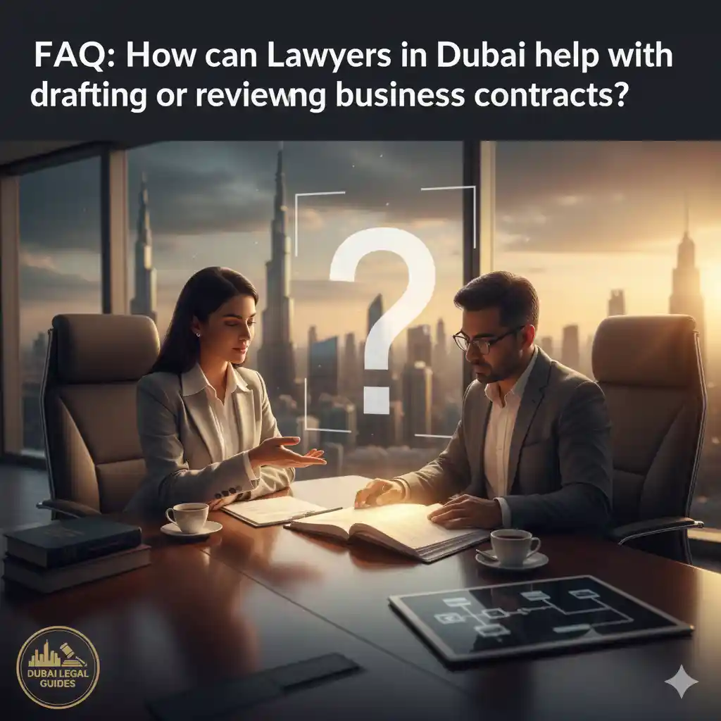 Learn how lawyers in Dubai assist with drafting and reviewing business contracts to ensure legal compliance, clarity, and strong protection.