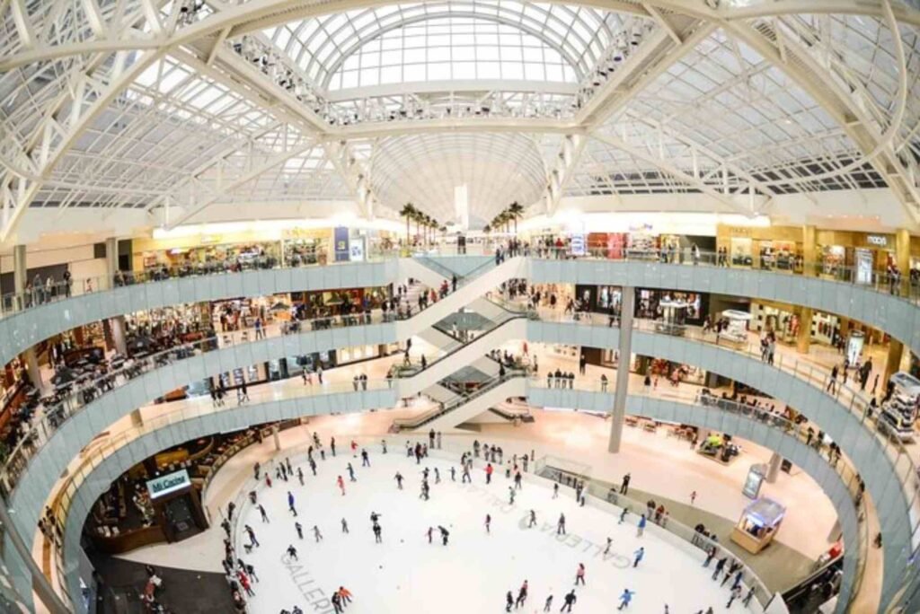 USA shopping in Dallas malls and districts