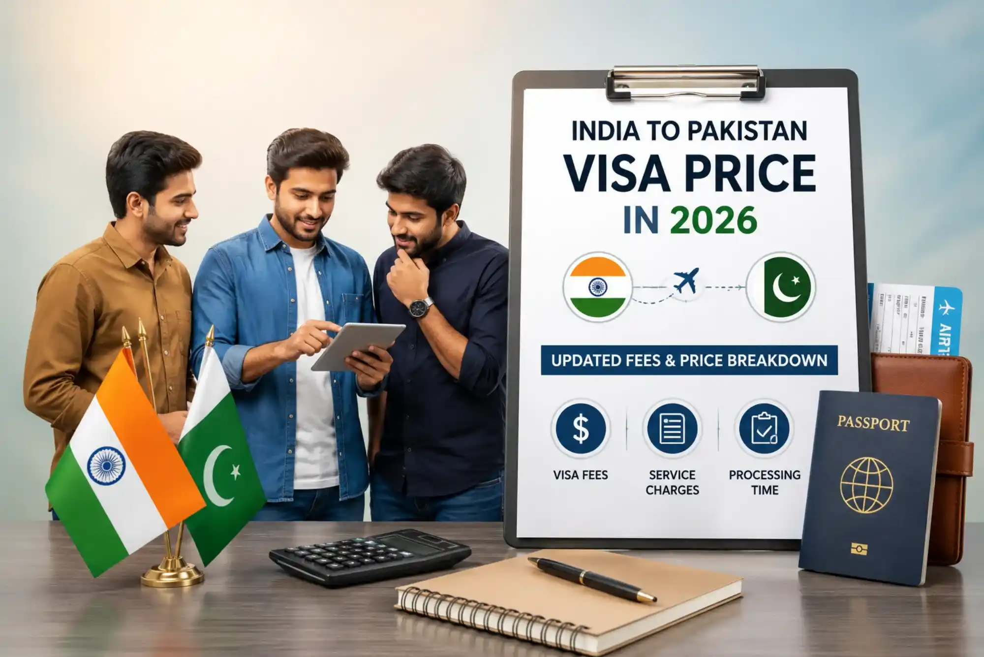 India to Pakistan Visa Price in 2026 Updated Fees and Price Breakdown